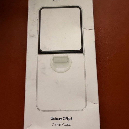 Galaxy Z Flip6 Αυθεντική Διάφανη Θήκη Καινούργια