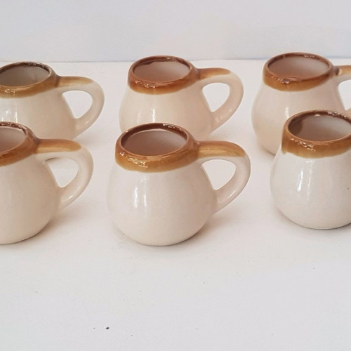 Handmade decorative cups used