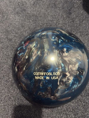 Bowling ball like new with holes