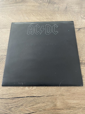 AC/DC Back In Black Vinyl LP Album near mint metal