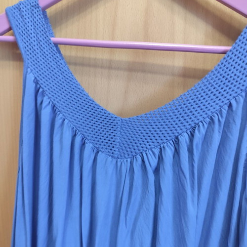Dress set of two, like new, white and blue, free size