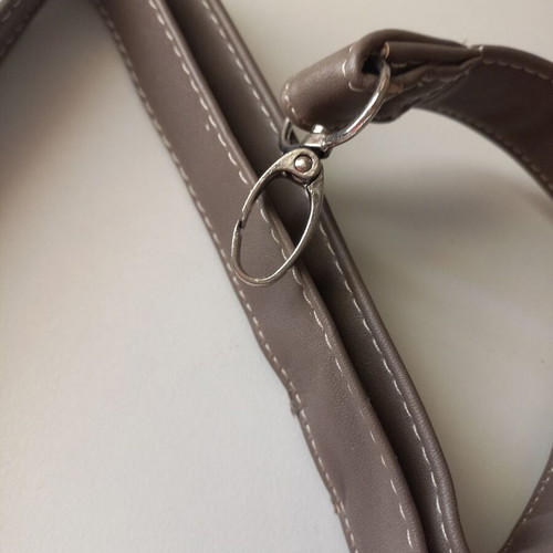Beige bag strap like new, adjustable length 57 cm