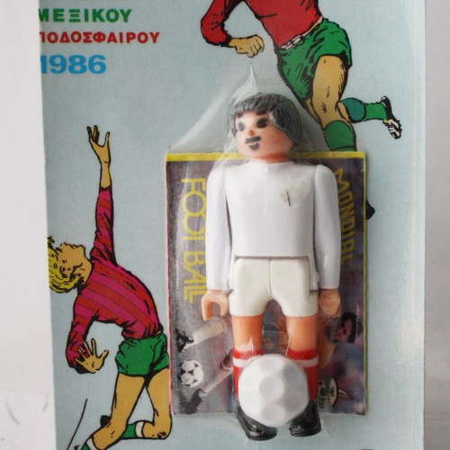 Mondial Mexico 86 Airgam Boys figure new with Olympiada sticker pack