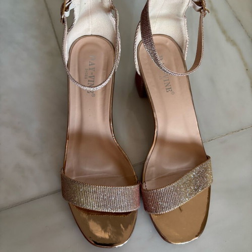 Tsakiris Mallas sandals like new, size 39, pink and gold