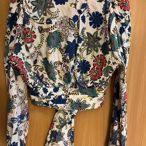 Floral blouse Zara like new, multicolor, size M