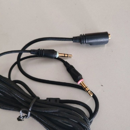 Audio jack cables set and Huawei audio jack to type c adapter like new