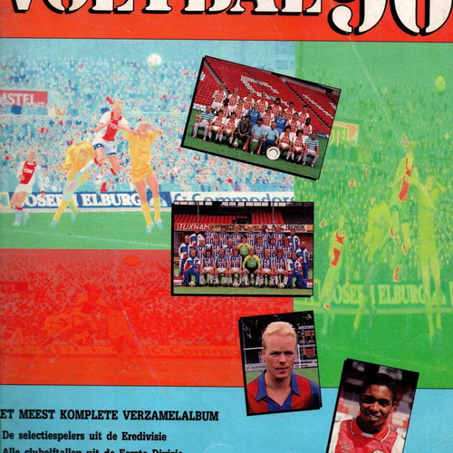 Panini Sticker Album Voetbal Nederland 1990 like new, collectible