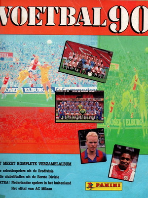 Panini Sticker Album Voetbal Nederland 1990 like new, collectible