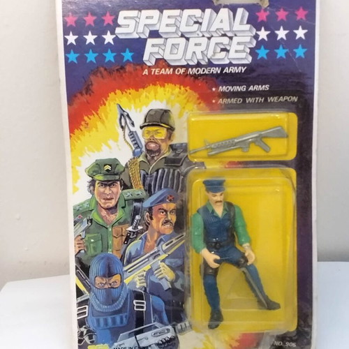 Gi Joe Leatherneck bootleg Sungold figure new on card