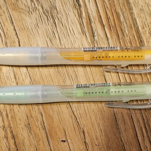 Mechanical pencils new, set of 2, Kokuyo Japanese