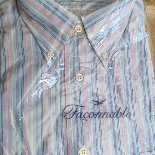 Faconnable men's dress shirt new, size L, various colors