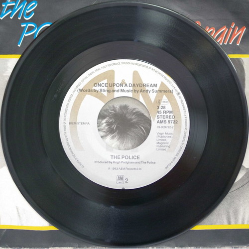 The Police King of Pain 7'' vinyl record used, rock