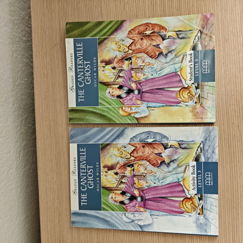The Canterville Ghost English book used with activity book