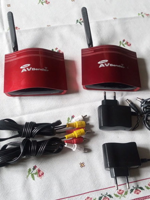 Wireless AV Transmitter Receiver set used 2.4/5.8 GHz