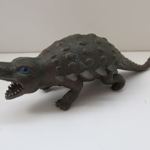 Sauropelta dinosaur figure used EUC and AAA 1978 19cm