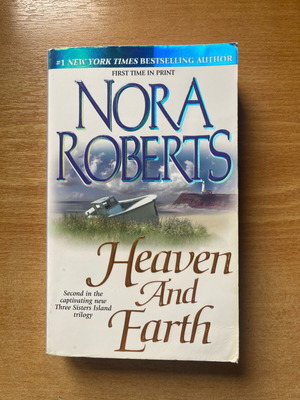 Heaven and Earth by Nora Roberts used English book