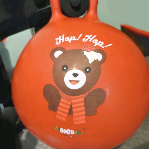 Hop-Hop bouncy ball red used 40cm