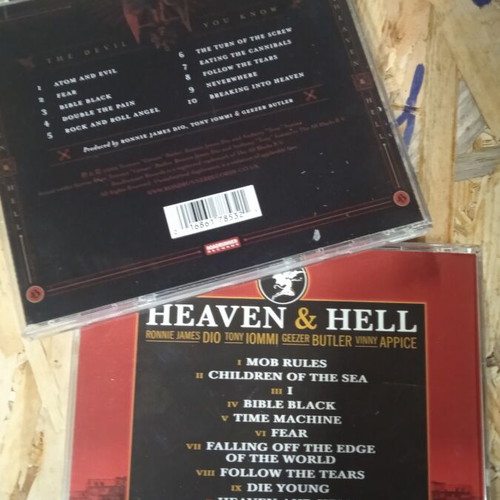 Heaven & Hell CD pack: The Devil You Know 2009 + Neon Knights Live at Wacken 2010