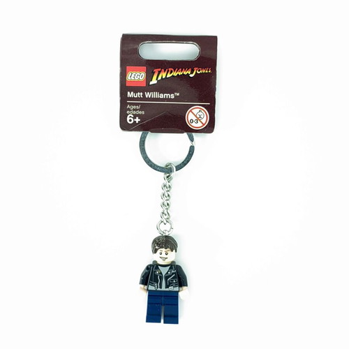 LEGO Indiana Jones Mutt Williams key chain brand new