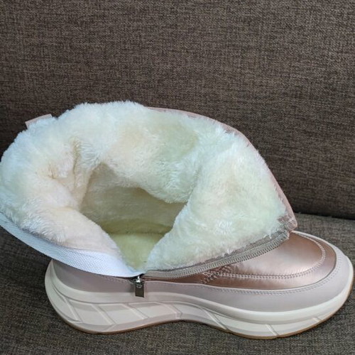 Women’s snow boots new with zipper and fur sizes 37-41
