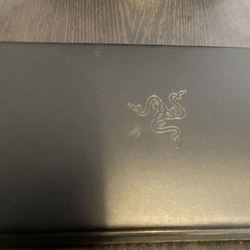Razer Leatherette Wrist Rest used with memory foam ergonomic support
