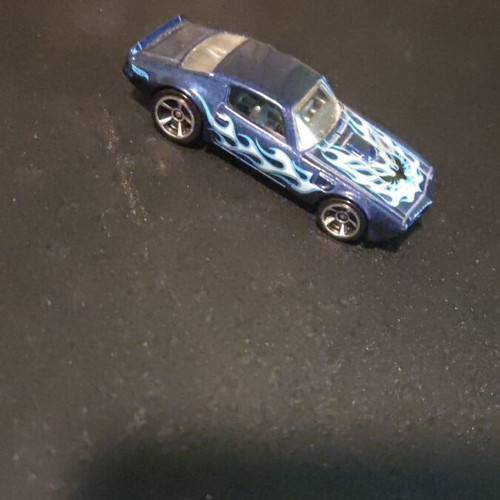 Hot Wheels HW Showroom 2013 '73 1973 Pontiac Firebird Blue Flames used