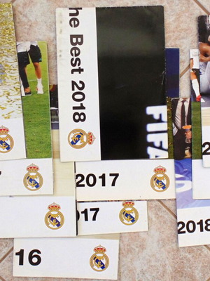 Real Madrid A1 size giant posters, lot of 11