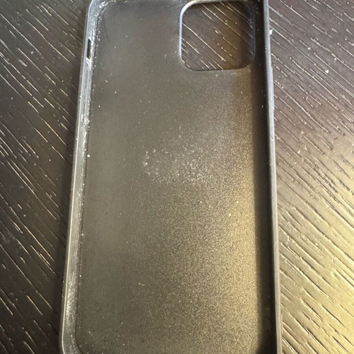 iPhone 12 case Karl Lagerfeld like new, black