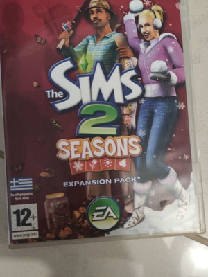 The Sims 2 Seasons expansion pack PC game με σημάδια χρήσης