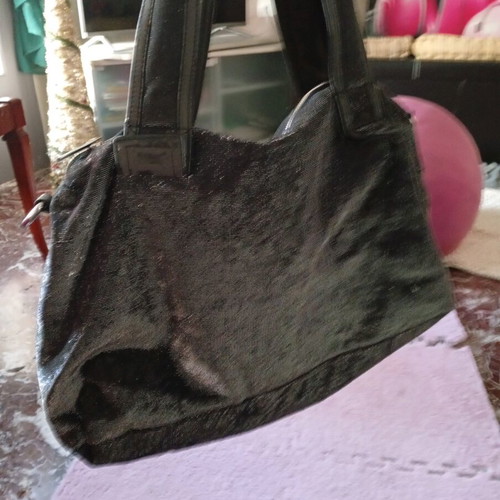 Armani Jeans black handbag like new