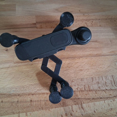 Car air vent phone holder like new with adjustable hook