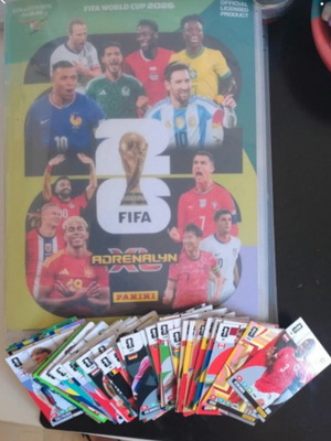 Fifa Panini 2026 Cards new, pack of 8