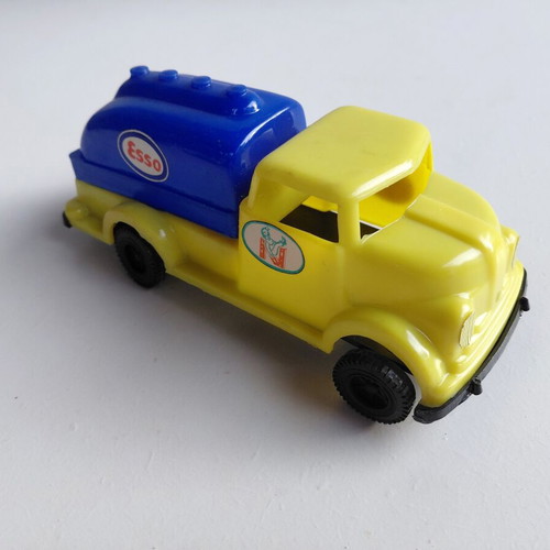Esso Toy Fuel Tanker Truck Greek Made 70s, new