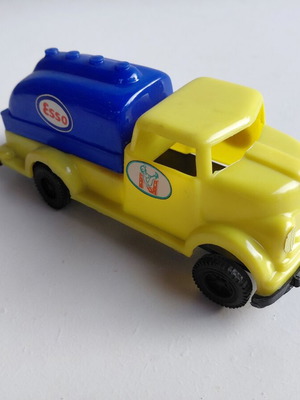 Esso Toy Fuel Tanker Truck Greek Made 70s, new