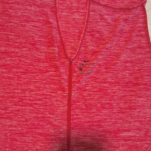 Nike Dri Fit sports top pink size M like new