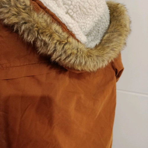 Mothercare kids winter jacket used brown size 7-8 years