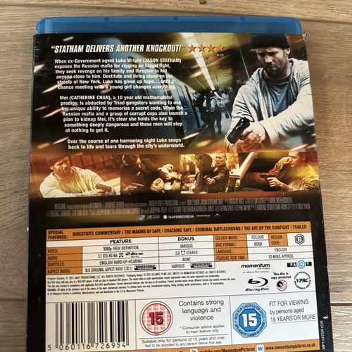 Safe Blu-Ray used with English subtitles
