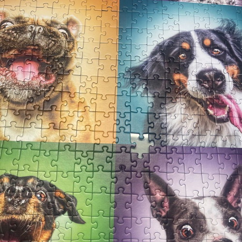 Puzzle 1000 pieces used, missing one piece