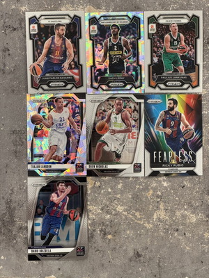 EuroLeague basketball cards new, all together