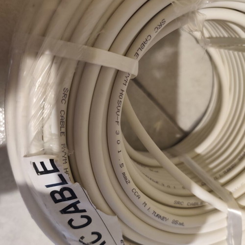 Electrical cables CCA 3x1.5 mm coil 100 meters