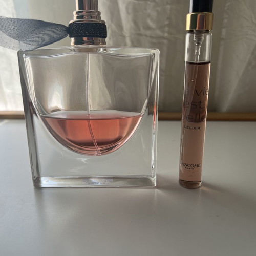 La Vie est Belle L'Elixir Lancôme perfume used