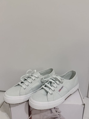 Superga Green LT 2750 Classic sneakers like new, size 38, turquoise