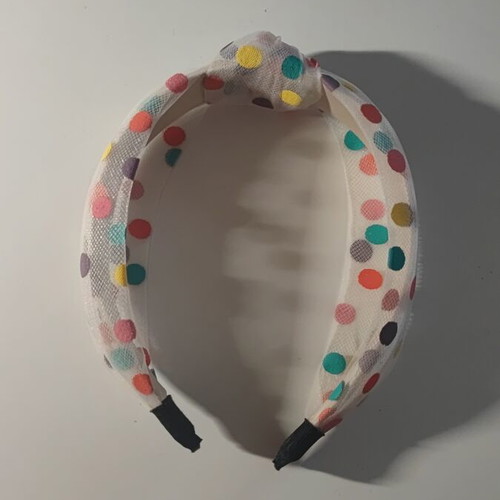 Children's headband new with colorful tulle
