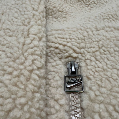 Nike Jacket Fleece new, size Large, beige