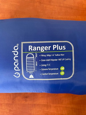Panda Sleeping Bag Single 3 Seasons Ranger Plus Blue New
