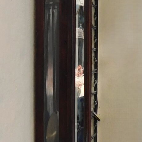 Vienna Regulator wall clock wooden, like new, circa 150 years old