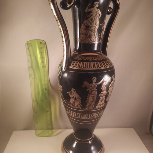 Large vintage amphora 24k gold like new