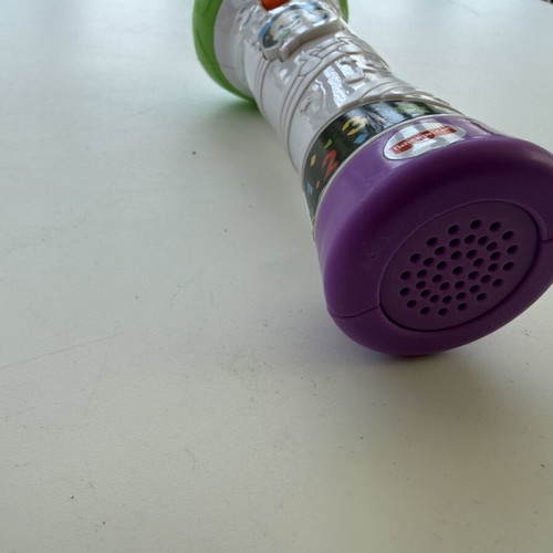 Fisher Price educational microphone used, interactive learning toy