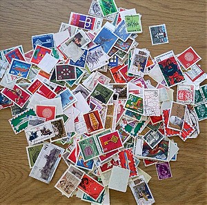 Mix of used German stamps
