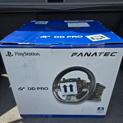 Fanatec Gran Turismo DD Pro racing wheel like new for PS5